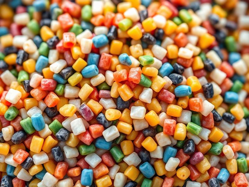 Blended NPK compound granules